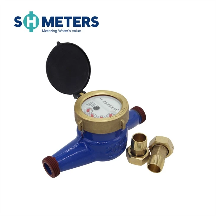 DN15~DN50 class b Brass Multijet Water Meter output pulse