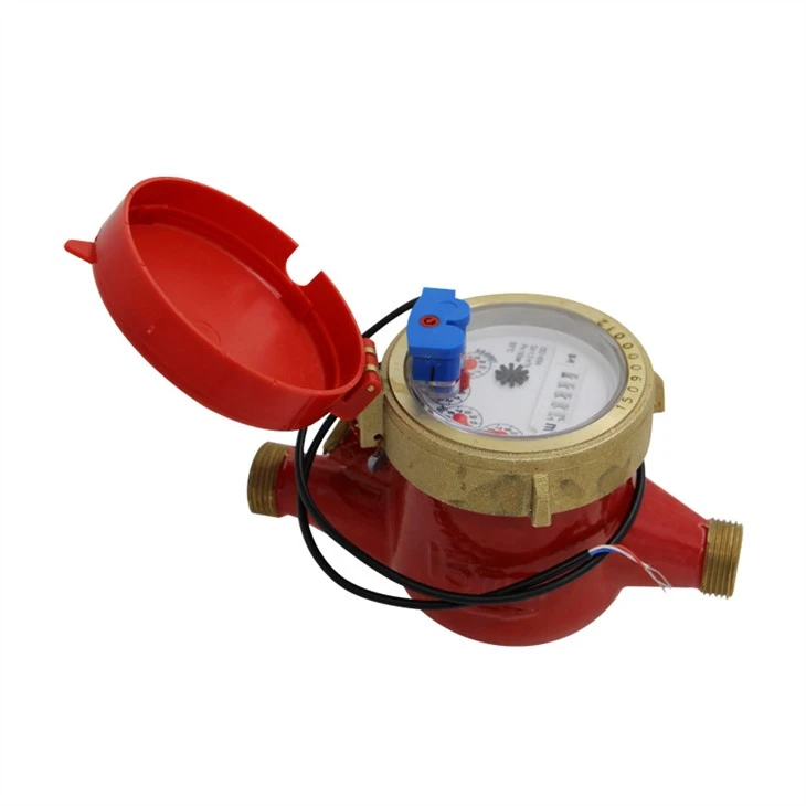 Indoor Hot Domestic Multi Jet Water Meter 40 mm