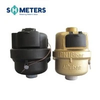 DN15 R200 Пластмасов месингов месингов воден метър