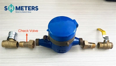 Функция и монтаж на възвратен клапан на водомера